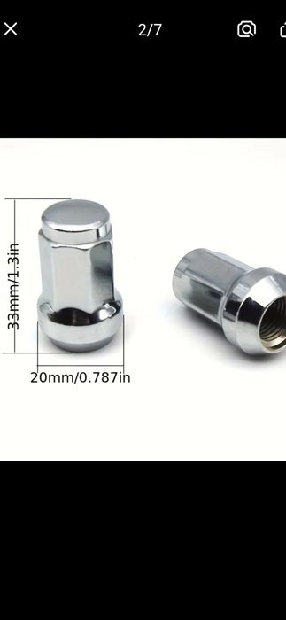 НОВ Комплект гайки за джанти 20бр.