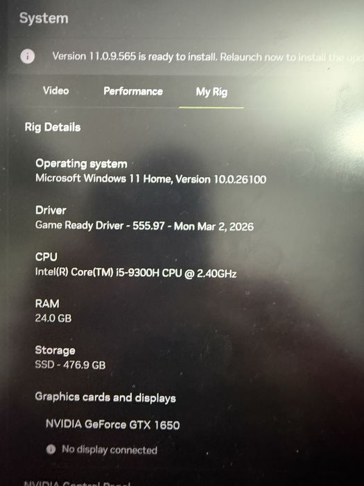 Vand laptop tuf gaming