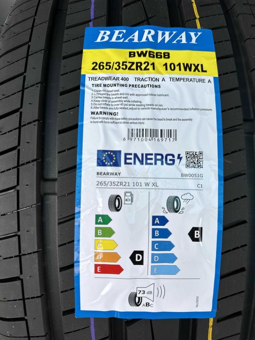 Летен Спорт Пакет BEARWAY BW668 245/35R21 96W 265/35R21 101W