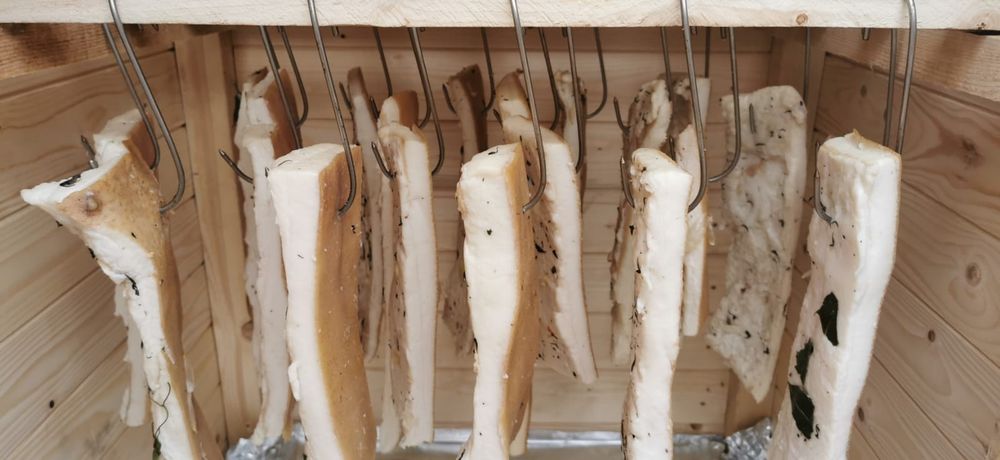 Set carlige inox pentru afumatoare