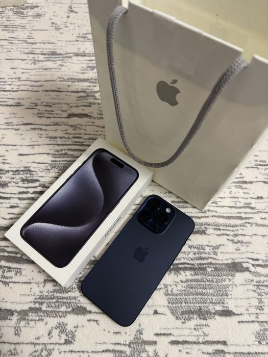 iPhone 15 Pro Max 256 GB  Blue Titanium LLA