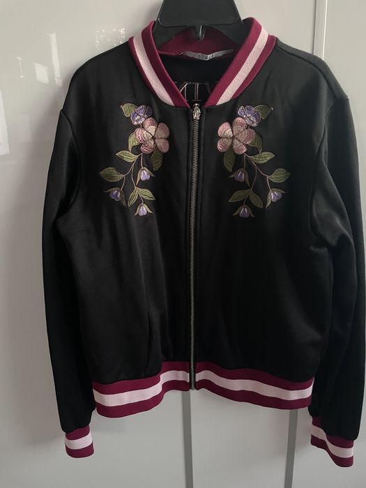 GUESS JEANS Яке бомбър с бродерия