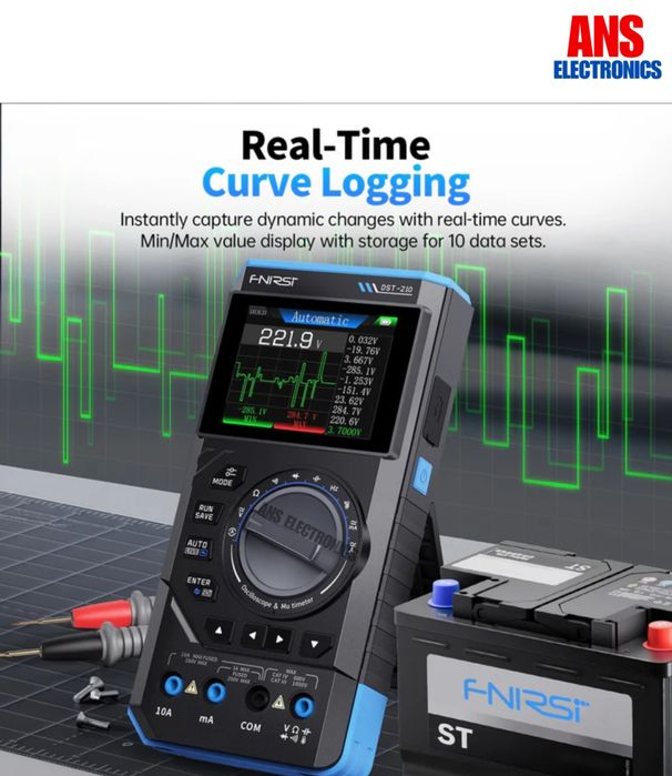 Тестер FNIRSI DST-210  3в1