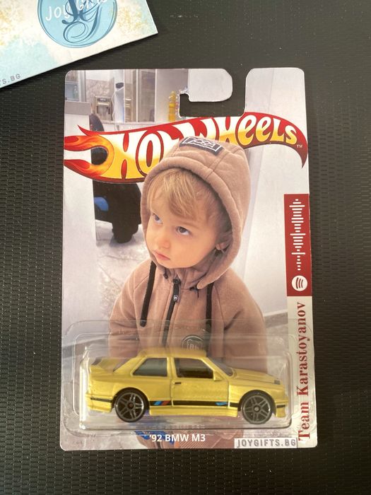 Персонализирана количка Hot wheels