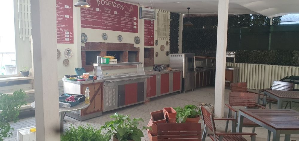 Schimb terasa restaurant zona camping Lebada Navodari tabara cu auto rulota echipata cu avize la zi (dsp,dsv)aut.funct.,itp valabil