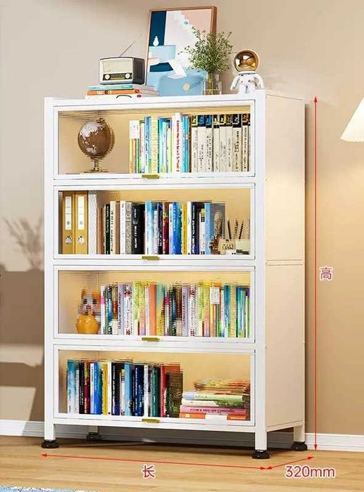 kitob javonlari/Книжный шкаф с защитой от пыли