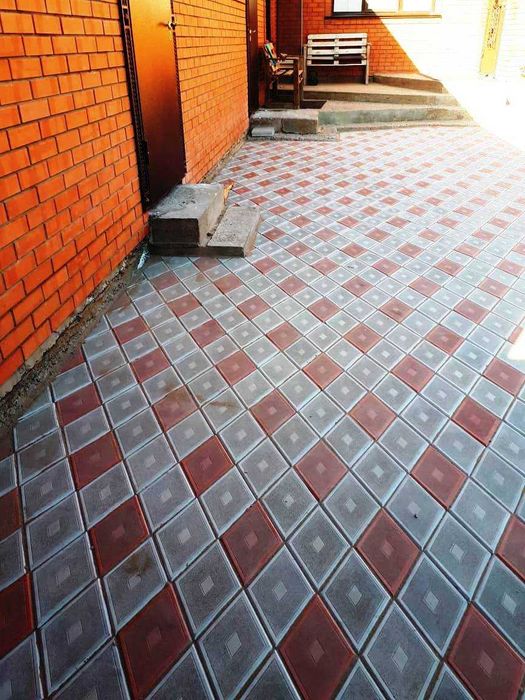 Изготовление брусчатки от 2600 тг , бордюр, цокольного камня, балясин ...