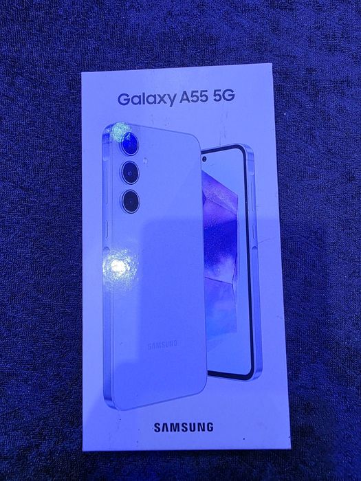 Samsung A55 5G + Кутия и Гаранция