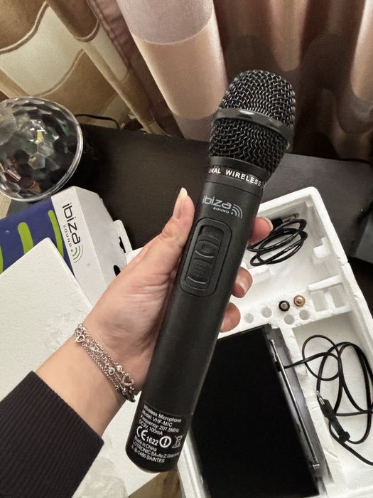 Vand microfon fara fir