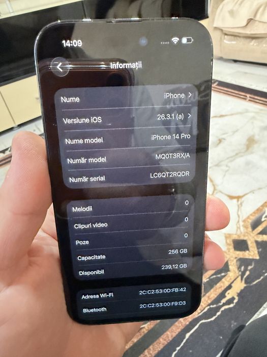 iPhone 14 Pro 256GB black