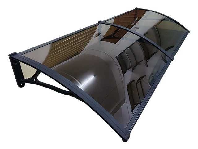 АЛУМИНИЕВ сенник козирка 240х120 см + други размери