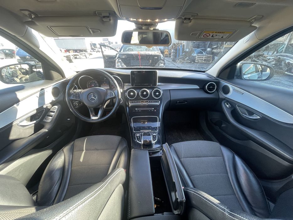 Кожен салон Мерцедес ц w205 *на части*