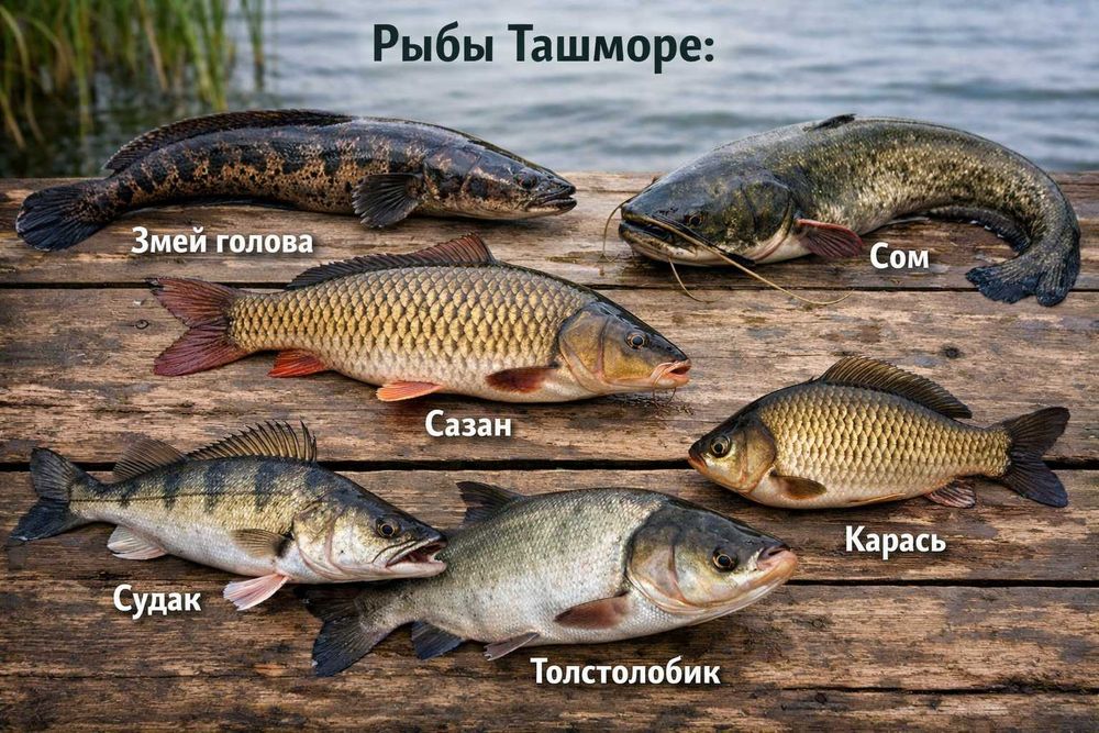 Рыбалка, сауна, коттеджи, морская прогулка в «Бриз» на Ташморе