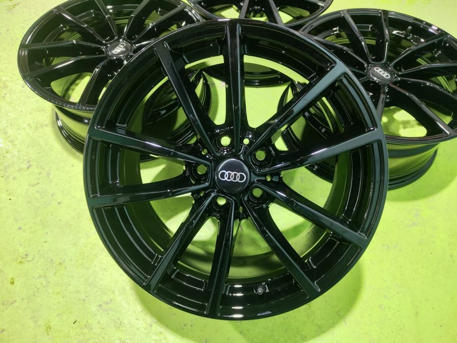 17 5x112 Audi A4 A5 A6 лети джанти 5х112 Ауди черни