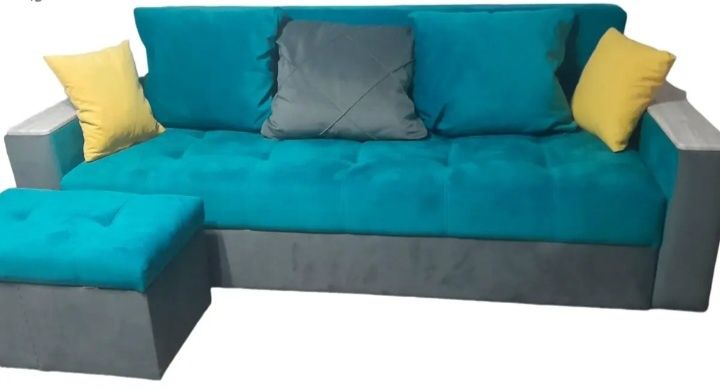 Продам диван с пуфиком СРОЧНО