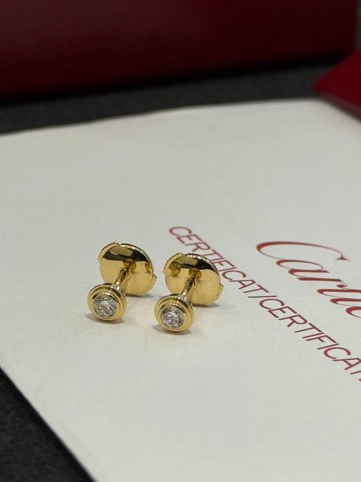 NEW Серьги Cartier d'Amour earrings medium model