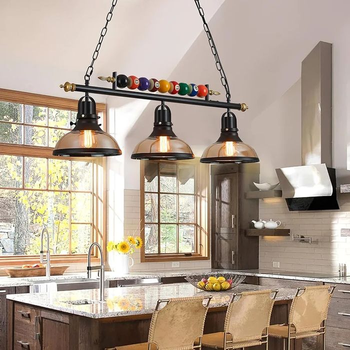 Луксозно осветителното тяло за билярдна зала , хол, фоайе, кафене, бар