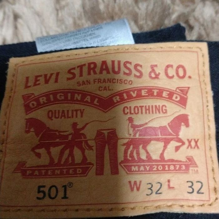 Blugi Levis 501 black