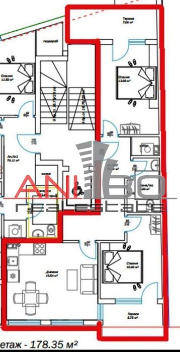 Продава се Тристаен апартамент в Варна, Колхозен пазар - 89 кв.м за 1742 €/кв.м - Снимка #5