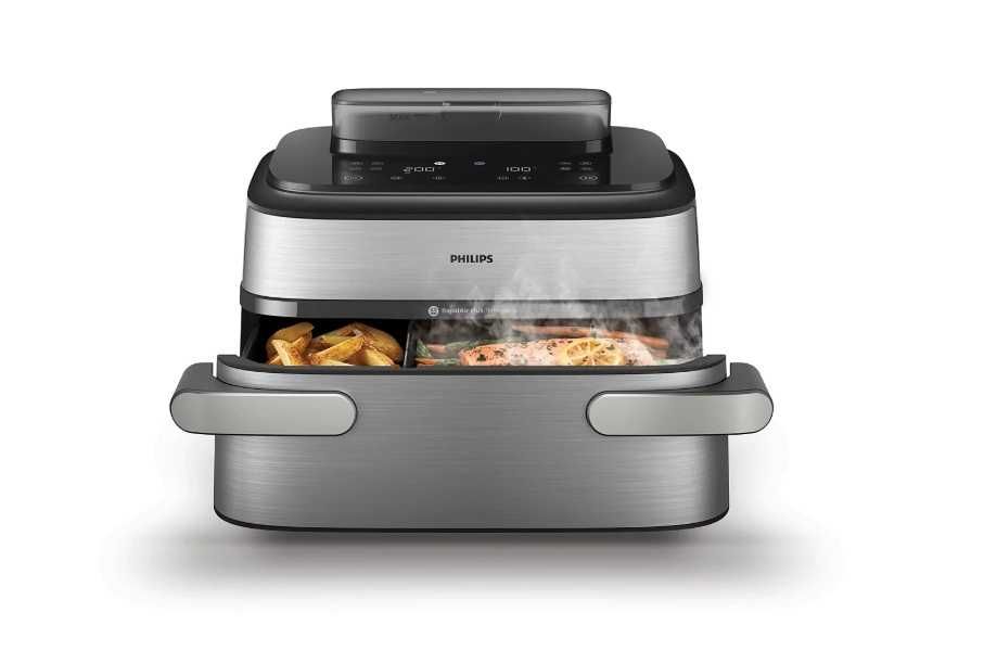 Фритюрник с горещ въздух Philips Megabasket NA565/02 Серия 5000