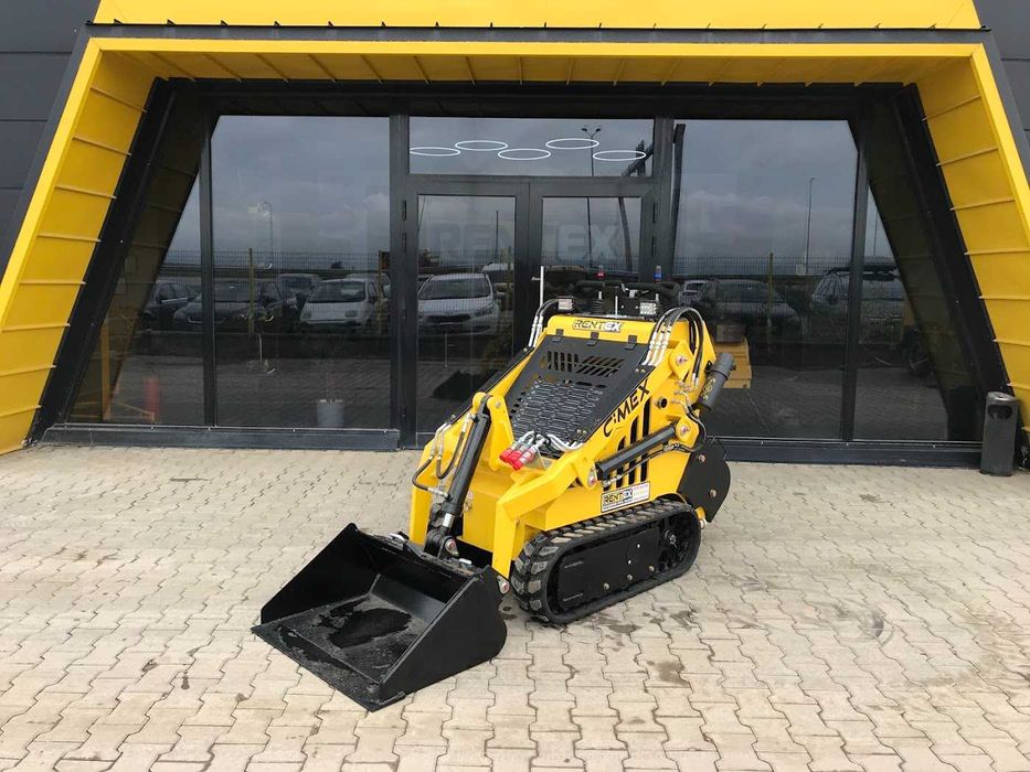 Верижен мини челен товарач 900кг. Cimex ПОД НАЕМ от Рентекс