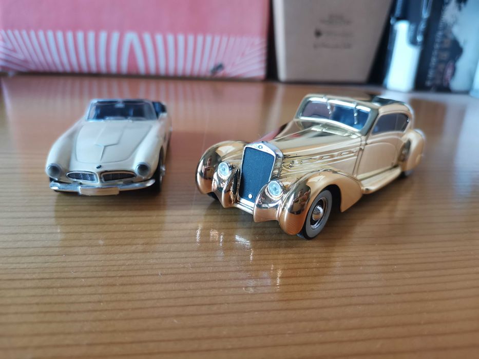 Лот/сет модели 1:43, Delage, BMW 507, класически, ретро коли