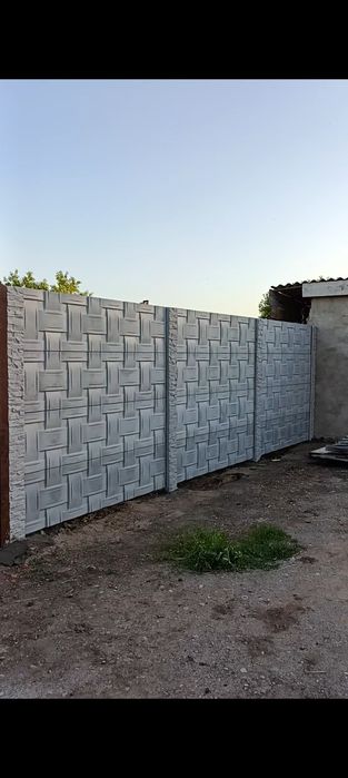 Еврозаборы, бетонные заборы