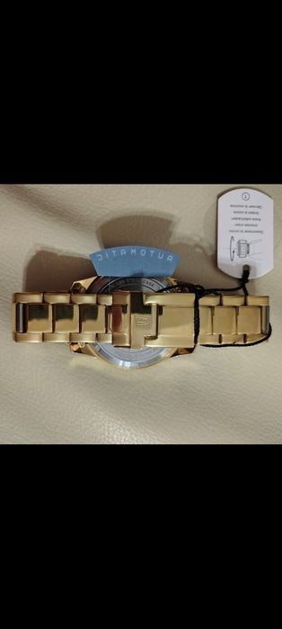 Vând ceas bărbătesc Festina automatic auriu nou