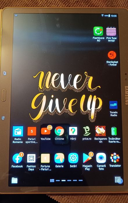 Samsung tabletă 10,5" seria S8-T800 Super.Amoled culori vii