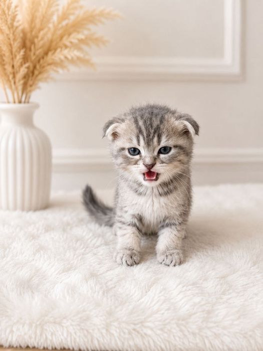 Котята скоттиш фолд, скоттиш страйт