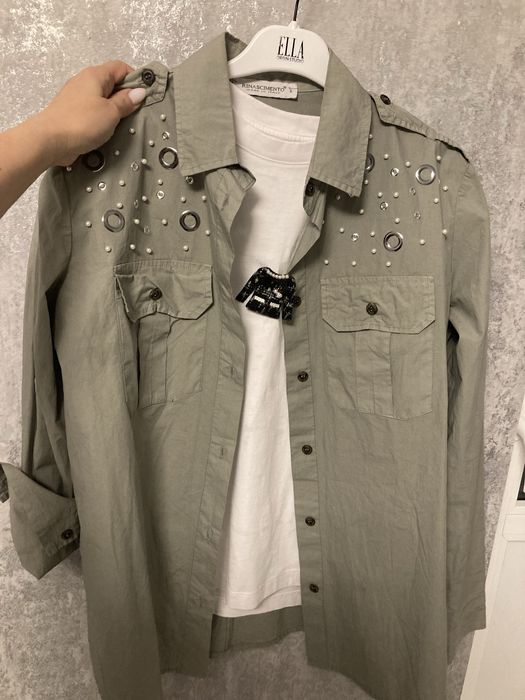 Camasa bumbac cu detalii