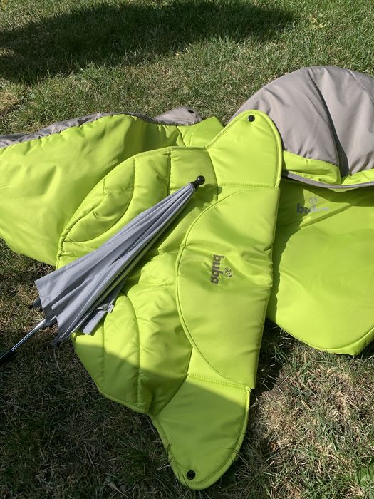 Детска количка с два коша  Buba плюс столче за кола