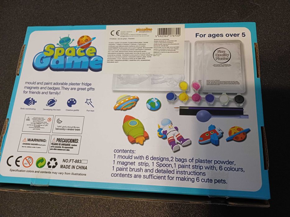 Jocuri educative Atelierul de robotei si Kit atelier creativ - Spatiu
