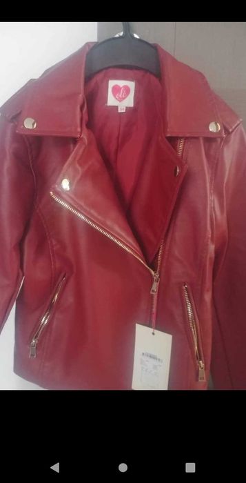 Geaca imitație piele