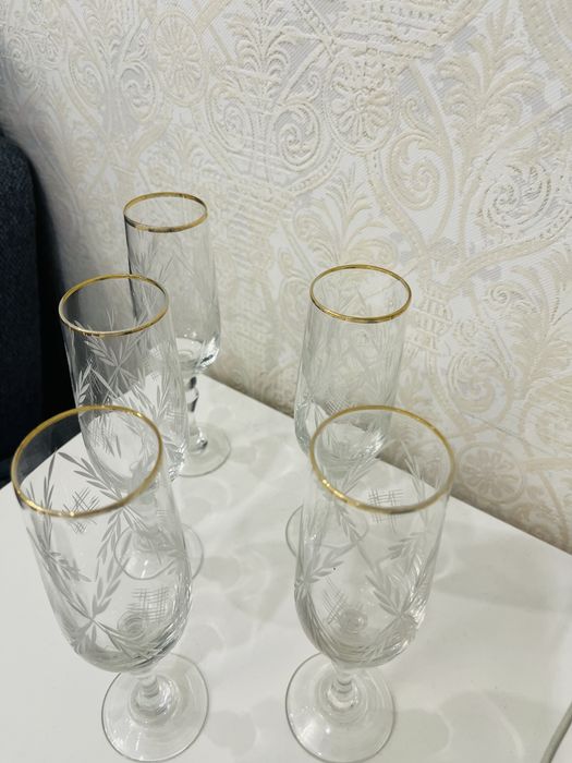 Продам фужеры хрустальные