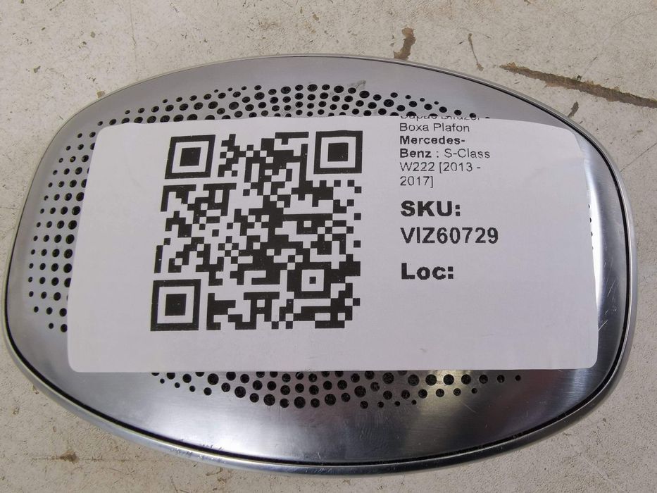 Капак Говорител Плафон Бурместер Мерцедес-Бенц С-Клас / Mercedes-Benz