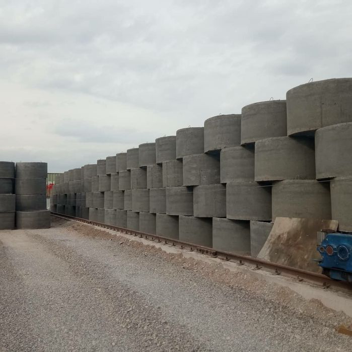 Бетонные кольца!