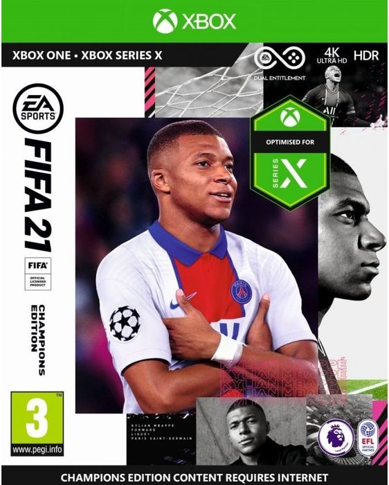 Vand 5 jocuri xbox one FIFA 21 CHAMPIONS EDITION pentru Xbox One (incl