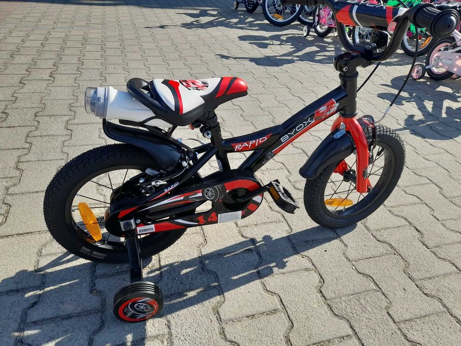 BYOX Велосипед 14" RAPID черен