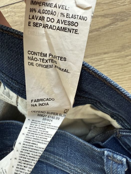 Blugi GSTAR RAW Slim Albastru Barbati | Marime 30 x 32 (Talie 79 cm)