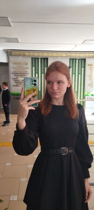 Черное платье 44 размера