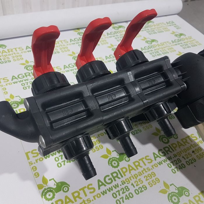 Distribuitor erbicidat cu filtru 3 canale