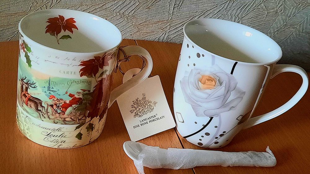 Различни видове чаши, нови