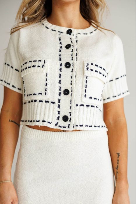 Дамски плетен компелкт ZARA