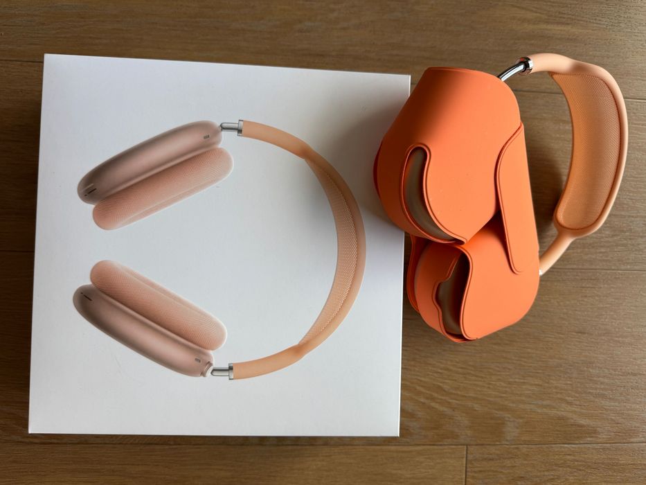Apple AirPods Max Pink originale + cutie, stare foarte bună