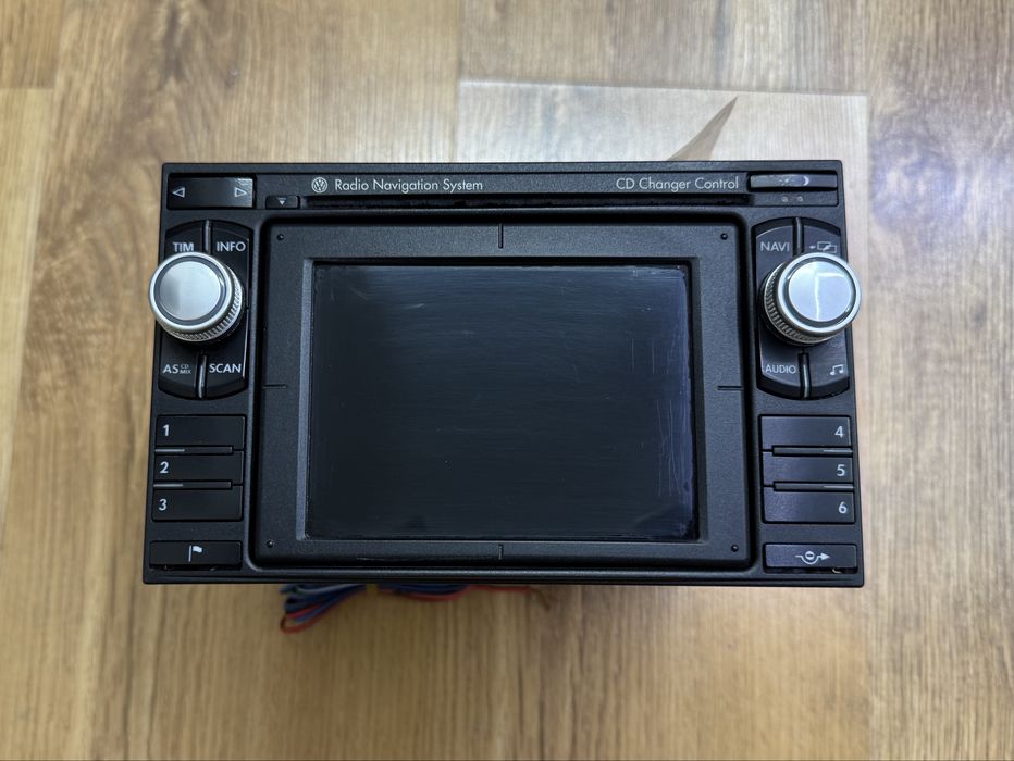 Оригинальная автомагнитола VW RNS Golf 4