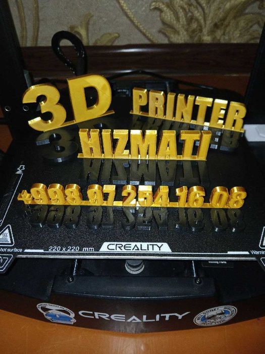 3D printer va 3D skaner hizmati/3D печать и изготовление печатных плат