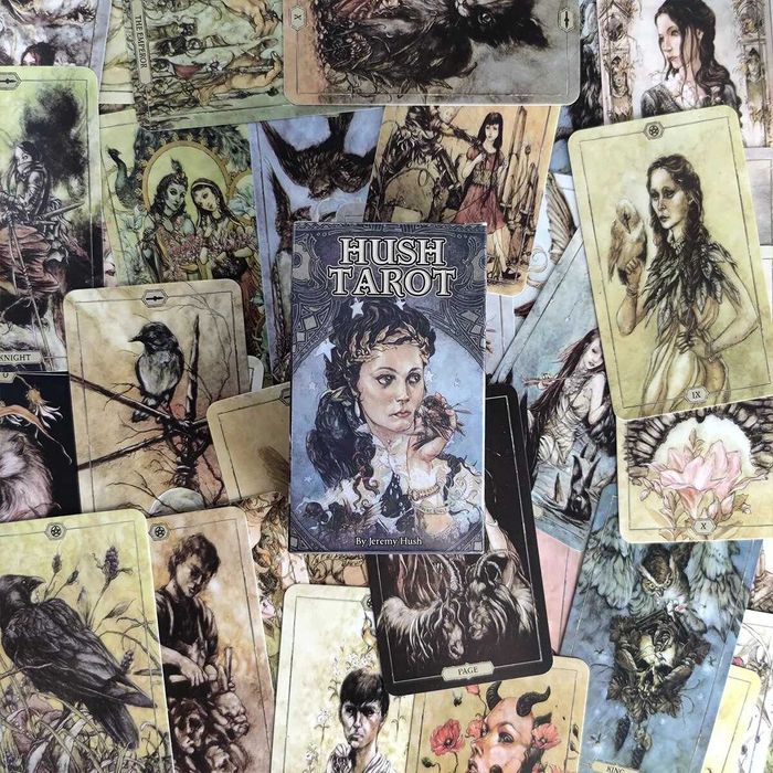 Hush Tarot и Notoria Tarot
