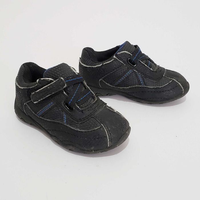 Smartfit Детски Бебешки Кожени Маратонки Изк. Кожа Велкро 21-22 13.5см