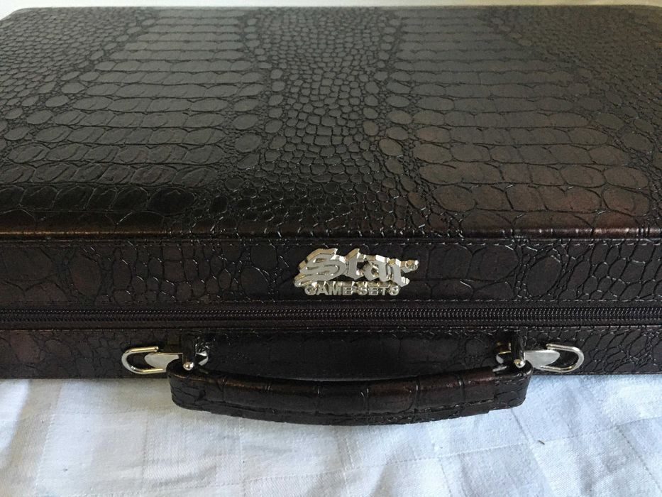 Joc Table (joc de Table) LUX – în servietă piele. SIGILAT!